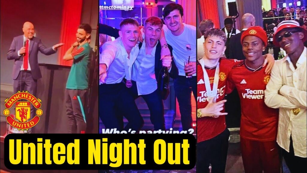 🚨De Ligt, Mazraoui, Rashford, Onana, Bruno &...✅️ United players NIGHT OUT "Party" / Man United News