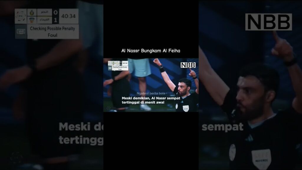 Al Nassr Bungkam Al Feiha di Liga Arab Saudi || #ronaldo #alnassr #sadiomane