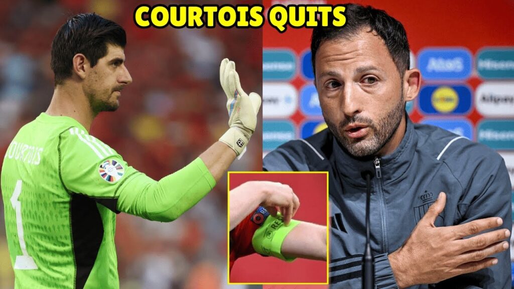 Thibaut Courtois Quits Belgium Team Over Dispute With Manager Tedesco