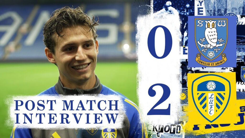 “I want to help the team” | Brenden Aaronson | Sheffield Wednesday 0-2 Leeds United
