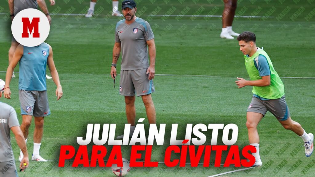 Julián Álvarez prepara su debut en el  Cívitas Metropolitano I MARCA