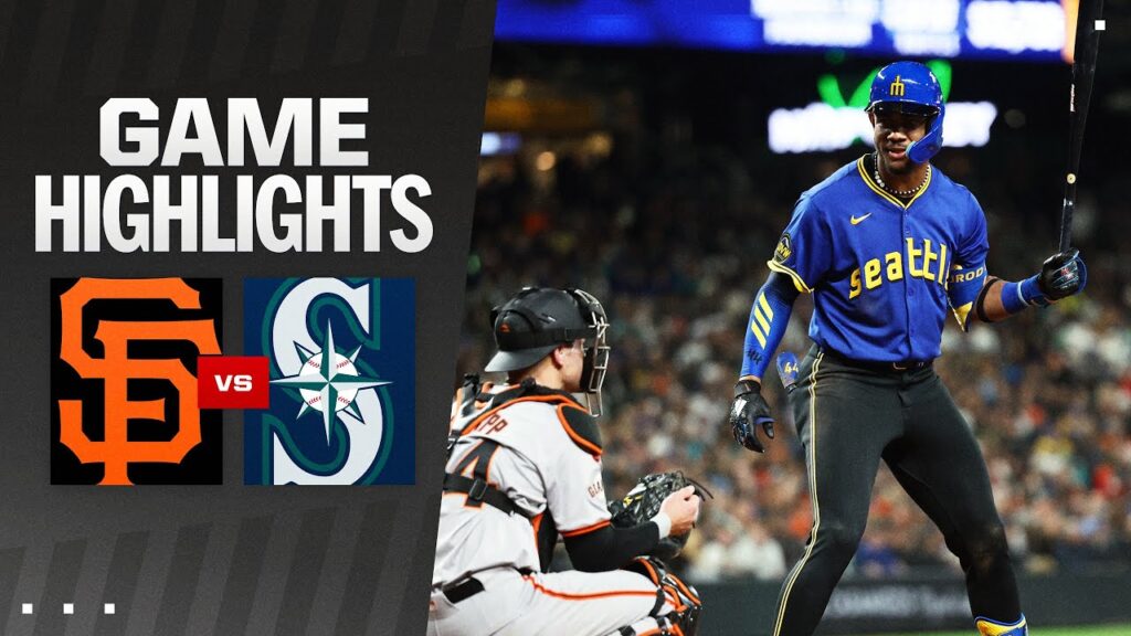 Giants vs. Mariners Game Highlights (8/23/24) | MLB Highlights