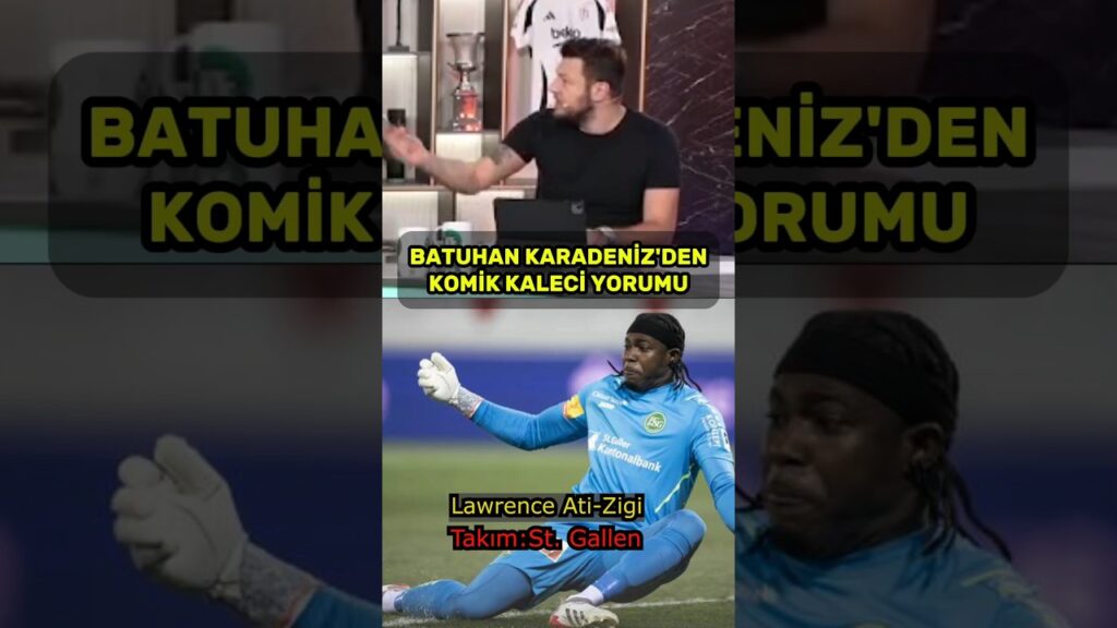 "BEN BÖYLE ATI-ZIGI GÖRMEDİM" #trabzonspor #stgallen #atizigi #batuhankaradeniz