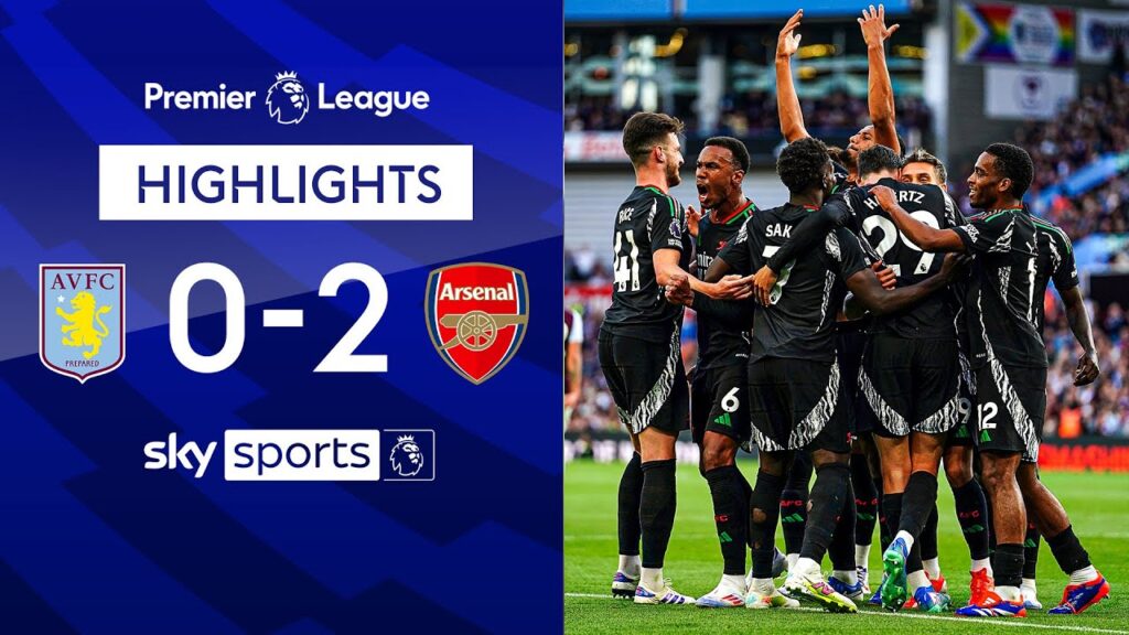 Gunners make statement win at Villa Park 👀 | Aston Villa 0-2 Arsenal | Premier League Highlights
