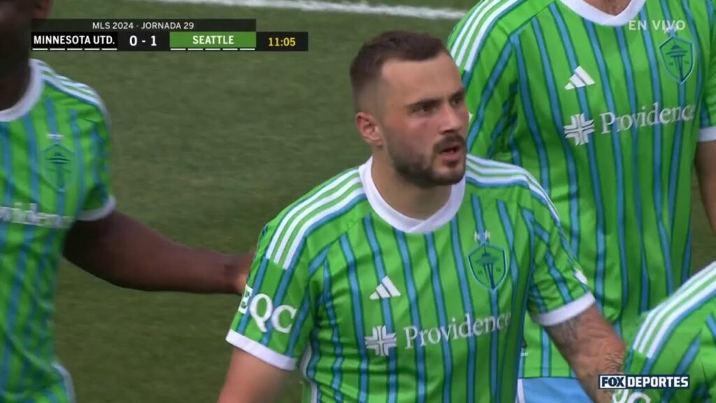 🔥 GOL Jordan Morris | Minnesota United 0-1 Seattle Sounders | MLS 2024