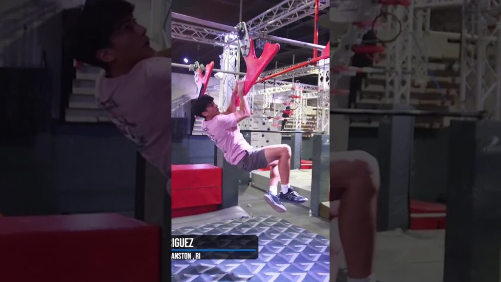 Kevin Rodriguez turned on the afterburners for this run!  #parkour #sports #obstacles