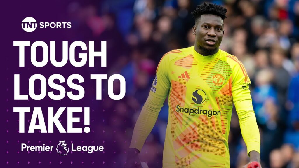Andre Onana reacts to Man United's difficult LOSS to Brighton 😣