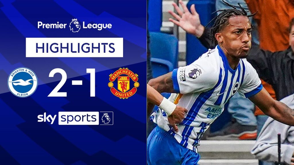 João Pedro scores 95th minute winner! ⏰ | Brighton 2-1 Man United | Premier League highlights