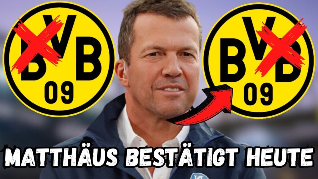 BvB: Eilmeldung! Niemand hat damit gerechnet! Lothar Matthäus hat das heute bestätigt! #bvb #ruhr