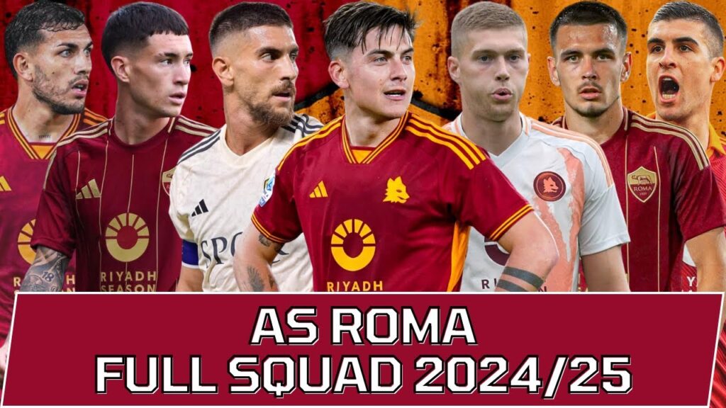AS ROMA FULL SQUAD SEASON 2024/25 | AS Roma Squad Update with Transfer Rumors