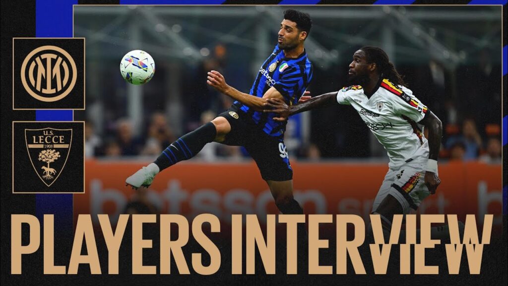 L'INTERVISTA DI TAREMI | INTER 2-0 LECCE | PLAYERS INTERVIEW 🎙️⚫🔵
