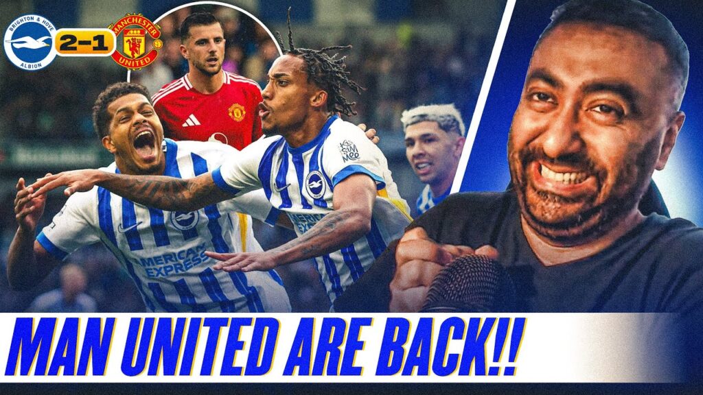 Mason Mount STINKER | Joao Pedro WINNER | Brighton 2-1 Man United | MIZ REACTS