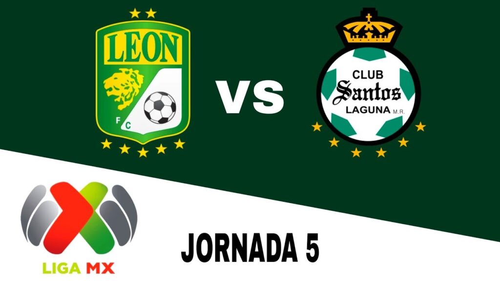 León 1-1 Santos Laguna en vivo LIGA MX-Apertura Jornada 5