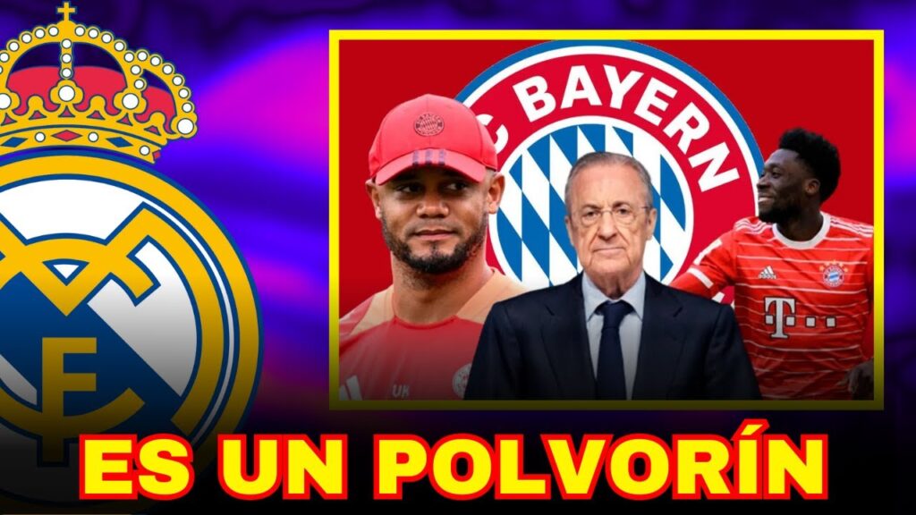 LÍO EN EL BAYERN QUE PUEDE AFECTAR A DAVIES Y AL MADRID KOMPANY ESTÁ ENFADADO
