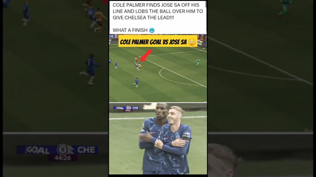 Cole Palmer Goal vs Jose Sa 😳