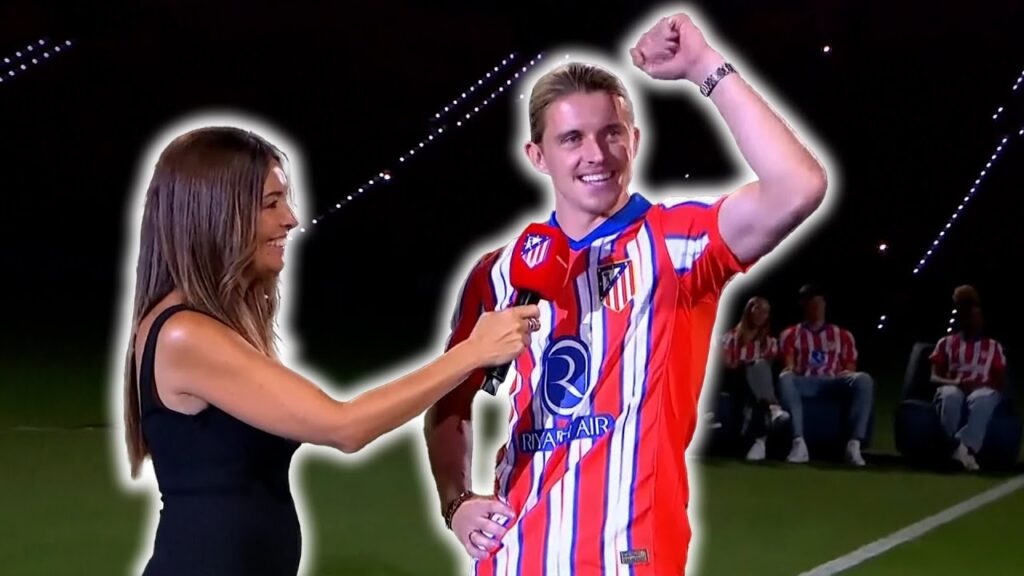 Conor Gallagher and Julian Alvarez UNVEILED as new Atletico Madrid players 📢