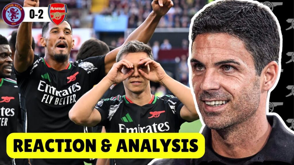 Reaction & Tactical Analysis: Hero Raya, Super Sub Trossard | Aston Villa 0-2 Arsenal