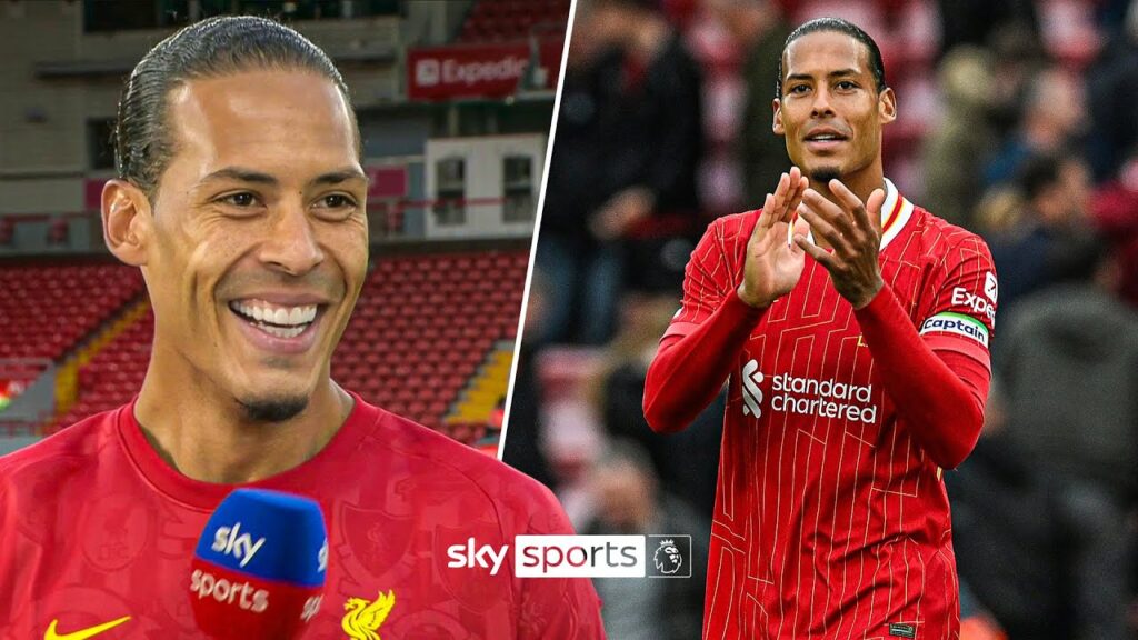 "I'm calm, I'm calm" 😁 | Virgil van Dijk reflects on Liverpool win & comments on his future!