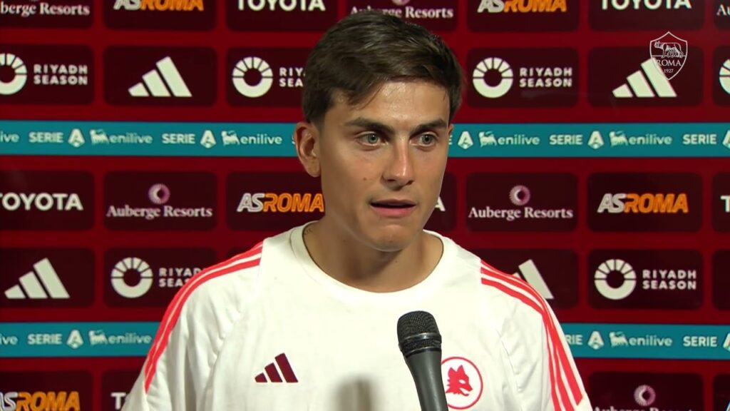 PAULO DYBALA | INTERVISTA POST ROMA-EMPOLI