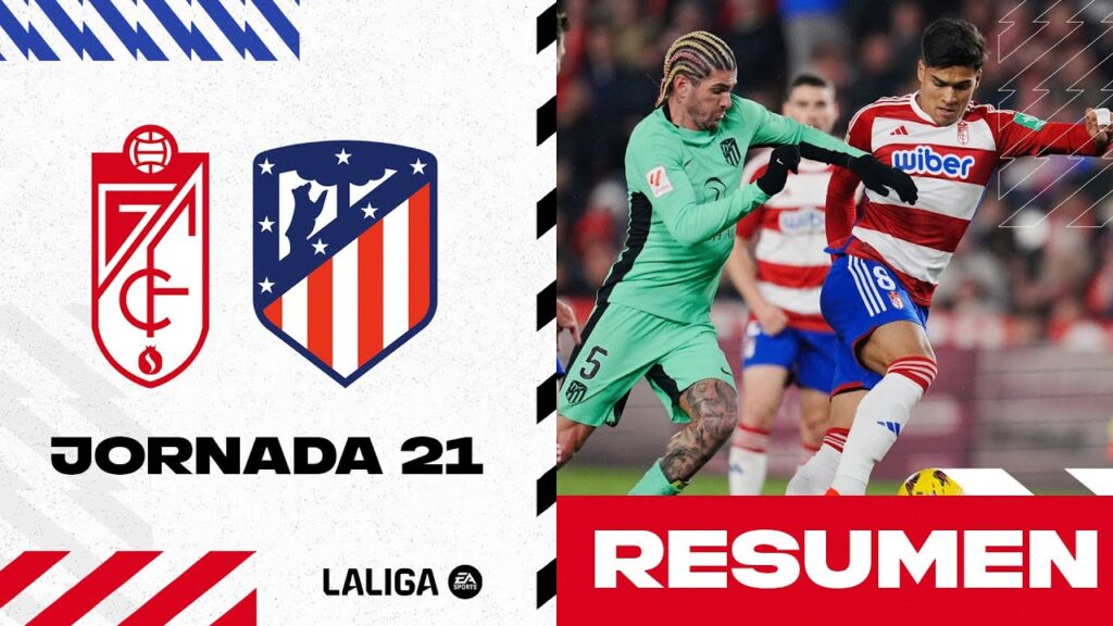 Granada CF 🆚 Atlético de Madrid (0-1) | Resumen