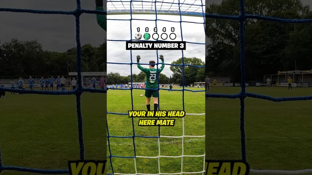 I went full Emi Martinez mode in Penalty Shootout! 😤 #micdup  #Goalkeeper