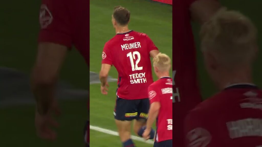 Le sublime exter' de Thomas Meunier pour son premier but au LOSC 🤩