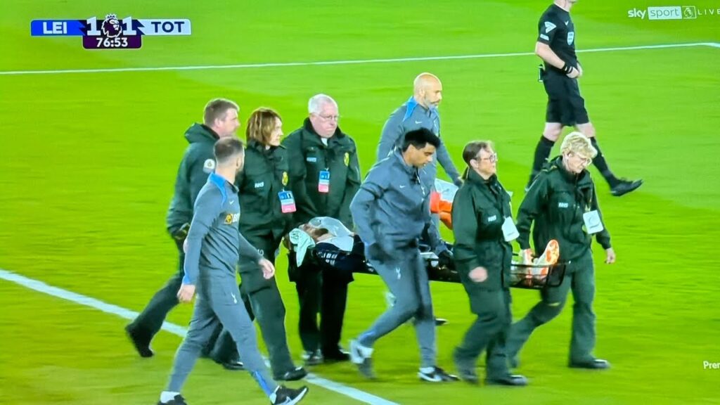 Rodrigo Bentancur Head injury, Leicester City vs Tottenham, Rodrigo Bentancur injury Unconscious