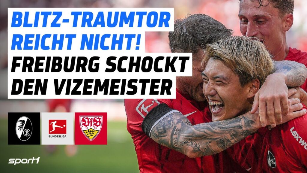 SC Freiburg - VfB Stuttgart | Bundesliga Tore und Highlights 1. Spieltag