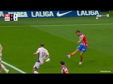 Marcos Llorente Goal, Atletico Madrid vs Girona (2-0) All Goals and Extended Highlights Laliga