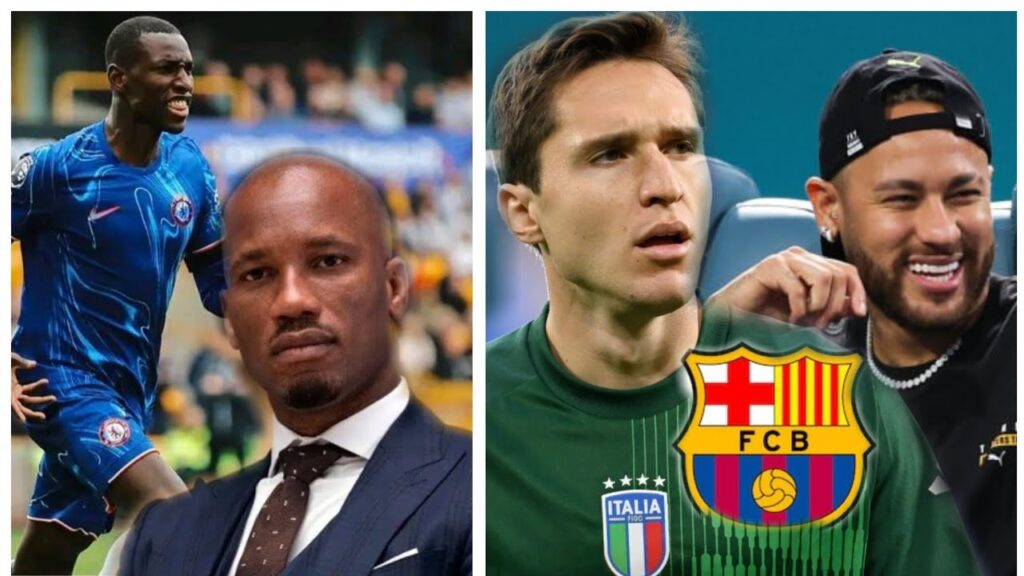 Drogba défend Nicolas Jackson...Liste Aliou Cissé... Neymar et Chiesa au FC Barcelone.....