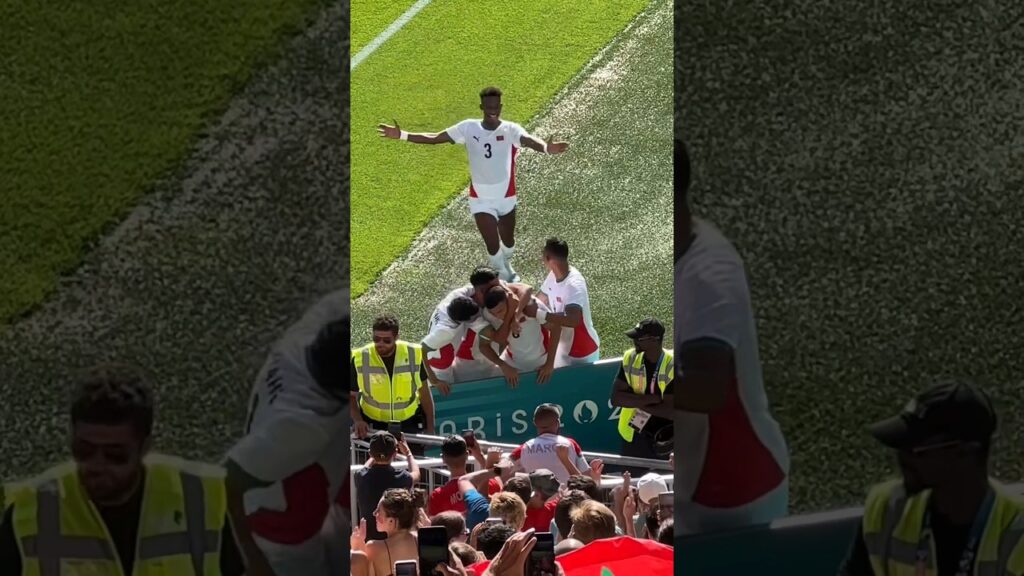 Bilal El Khannouss 🇲🇦 jeux olympiques de Paris 2024 stade de la Beaujoire (Nantes) #maroc #egypt