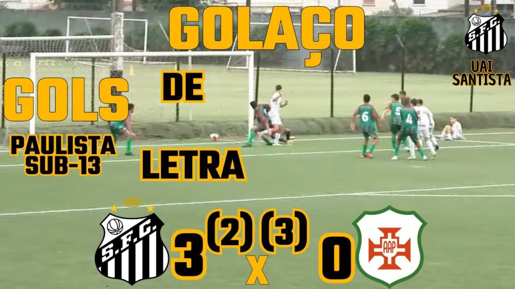GOLS SANTOS 3 (2) X (3) 0 PORTUGUESA SANTISTA | PAULISTA SUB-13 2024 | GOLS SANTOS 3 (2) X (3) 0 PORTUGUESA SANTISTA | PAULISTA SUB-13 2024 |