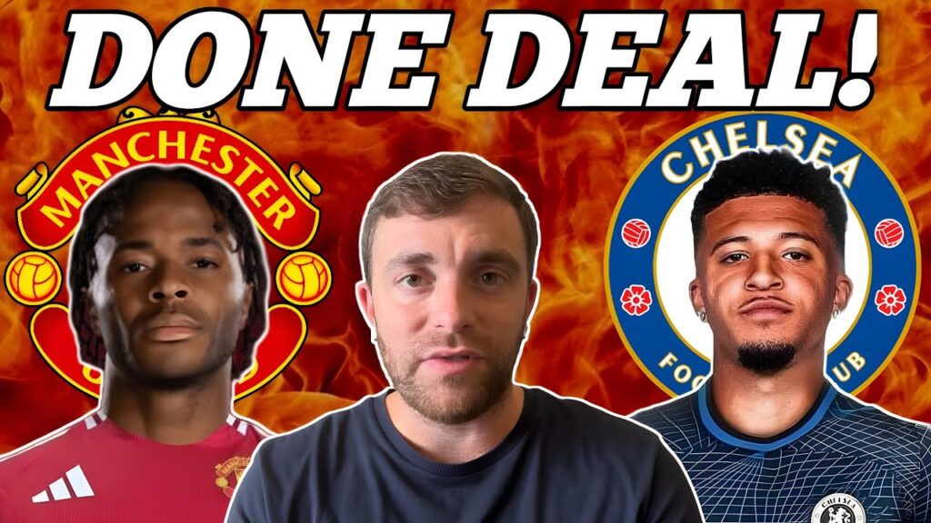 🚨| BREAKING: FABRIZIO CONFIRMED! RAHEEM STERLING AND SANCHO TRANSFERS - MAN UNITED TRANSFER NEWS