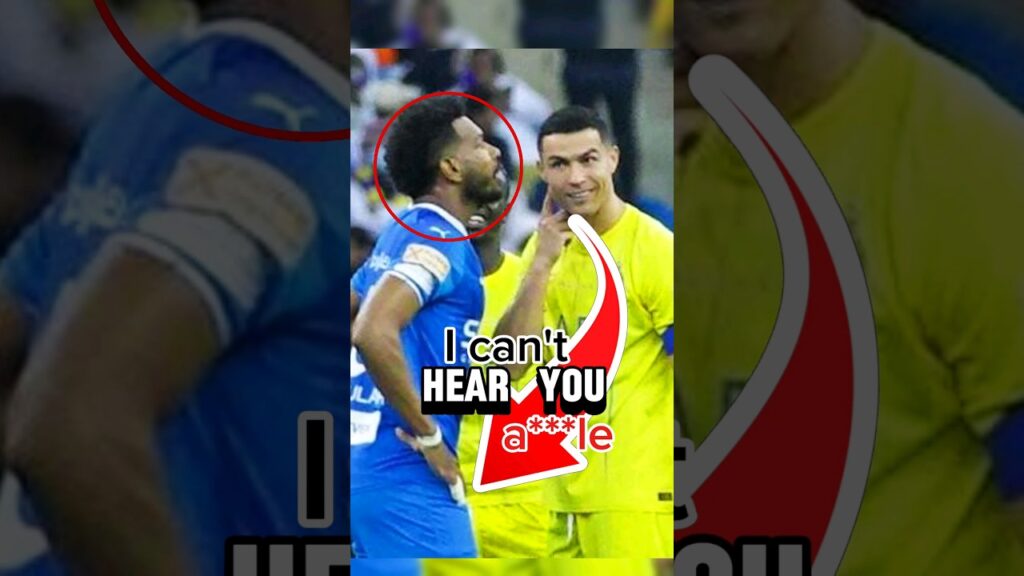 ronaldo & Al Bulaihi 😳