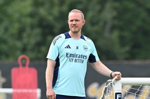 Jonas Eideval reacts to 1-0 defeat to Chelsea in Washington