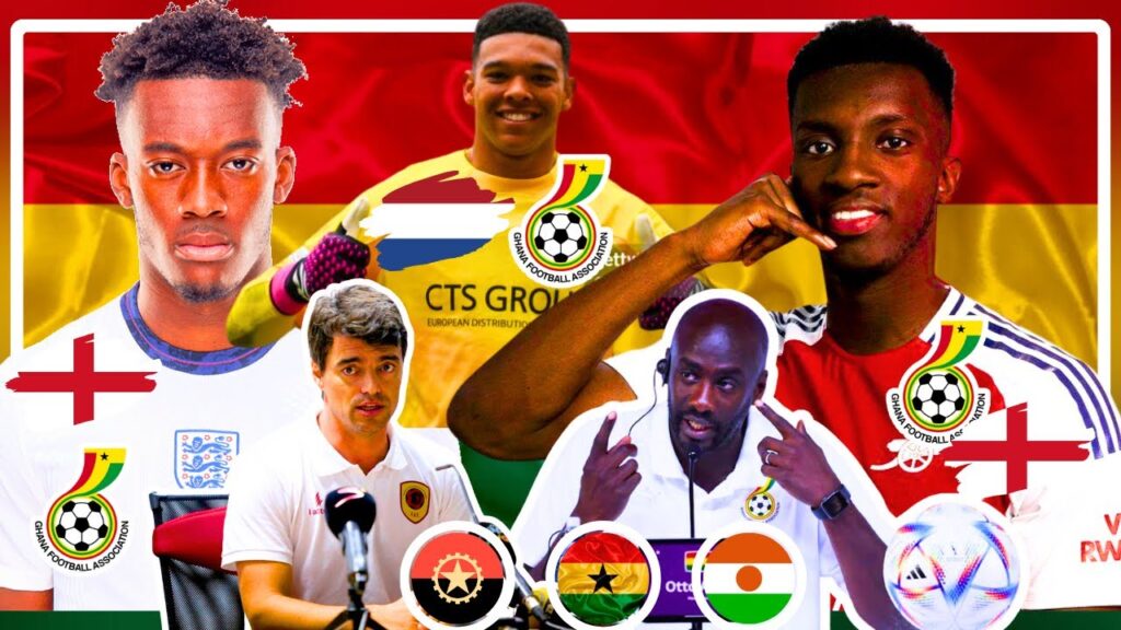 Nationality switch Eddie Nketiah & Odoi+ Otto Addo Black Stars world cup and current squad | Jordan