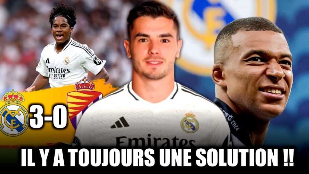 ENDRICK La Solution en #9 !? BRAHIM DIAZ MERCI ! ( Real Madrid 3-0 Valladolid )