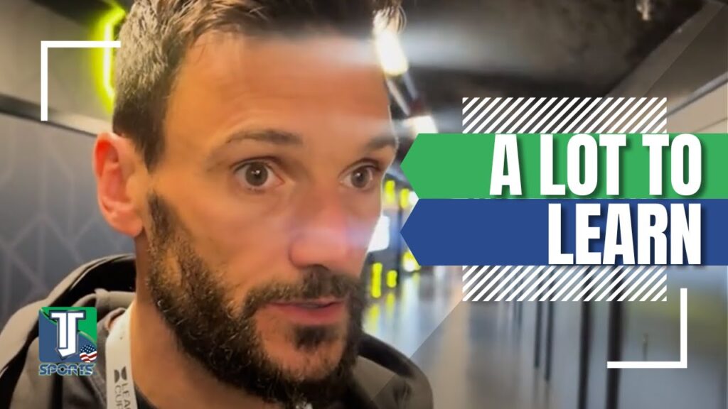 Hugo Lloris REACTS to Olivier Giroud SCORING his FIRST GOAL for LAFC as they LOST the Leagues Cup