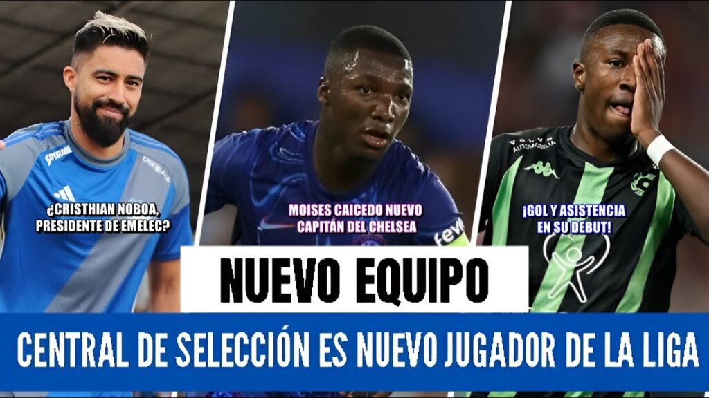 🎙 ¿CRISTHIAN NOBOA, PRESIDENTE DE EMELEC? - TRES ECUATORIANOS EN CUARTOS DE FINAL DE LIBERTADORES
