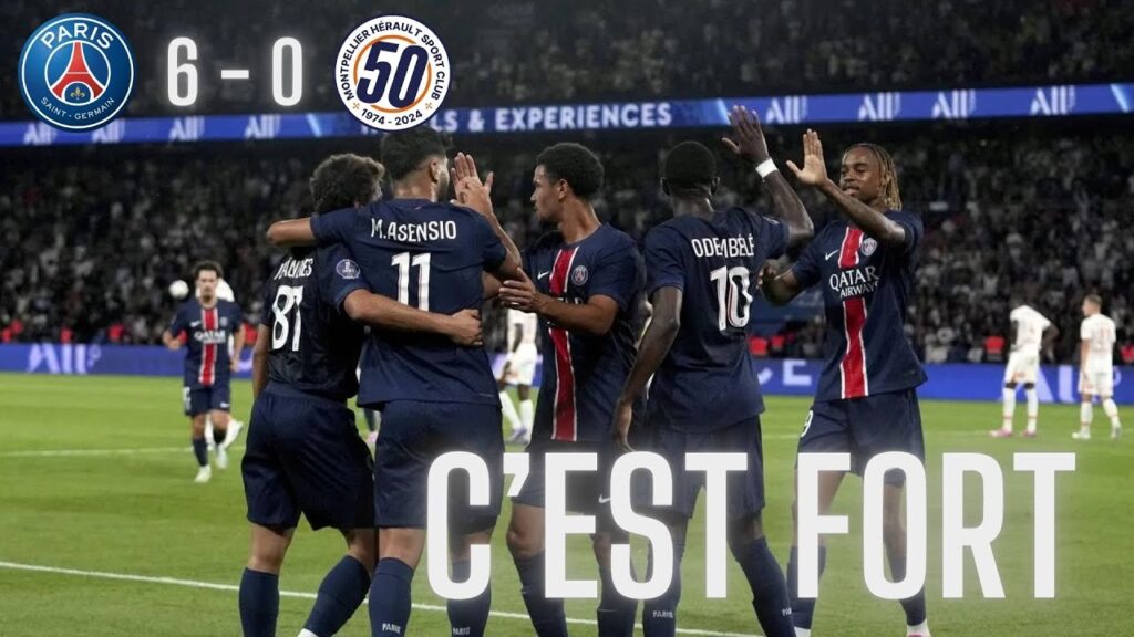 Le PSG lance PARFAITEMENT sa saison ! | PSG 6-0 MHSC
