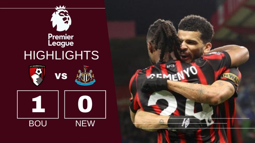 Bournemouth VS Newcastle | PREMIER LEAGUE HIGHLIGHTS #newcastle #bournemouth