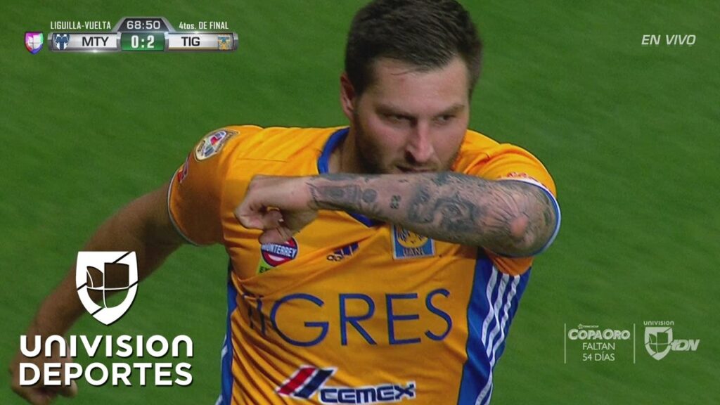 André-Pierre Gignac anotó el 2-0 sobre Monterrey tras un grave error de César Montes André-Pierre Gignac anotó el 2-0 sobre Monterrey tras un grave error de César Montes