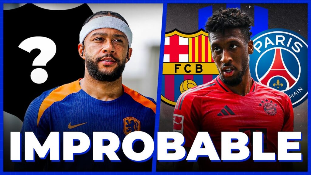 Destination INATTENDUE pour Memphis Depay, Kingsley Coman QUITTE le Bayern | JT Foot Mercato