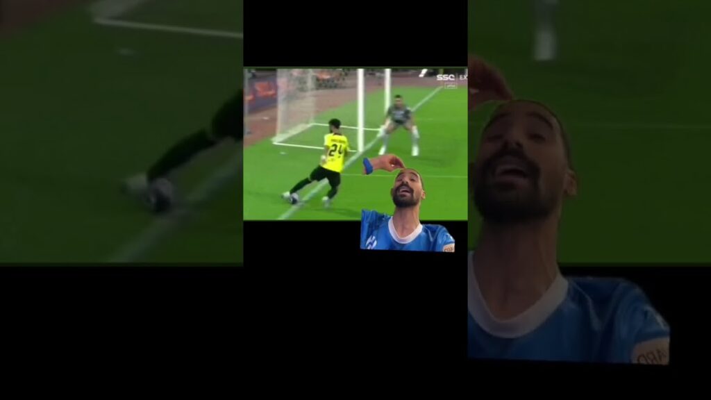 ردة فعل عبدالرحمن بن وليد على هدف حسام عوار