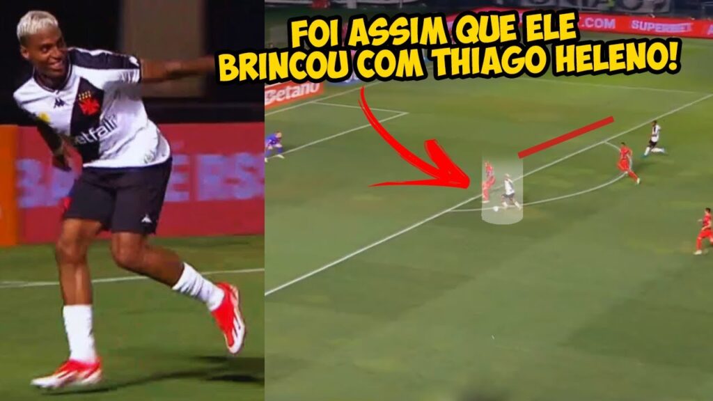 EMERSON RODRIGUEZ FEZ GRANDE SEGUNDO TEMPO EM VASCO X ATHLETICO PR