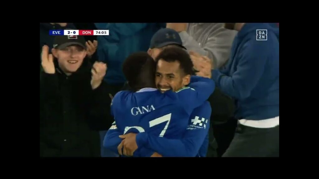 Iliman Ndiaye‘s First Goal For Everton