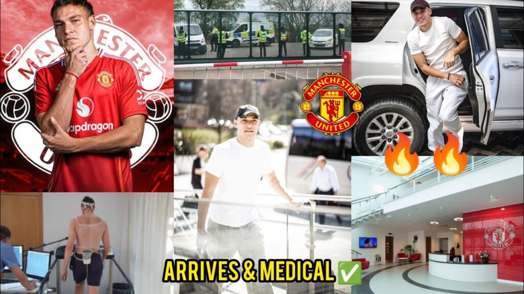 MEDICAL TEST🩺✅MANUEL UGARTE ARRIVES WELCOMING TO MANCHESTER UNITED
