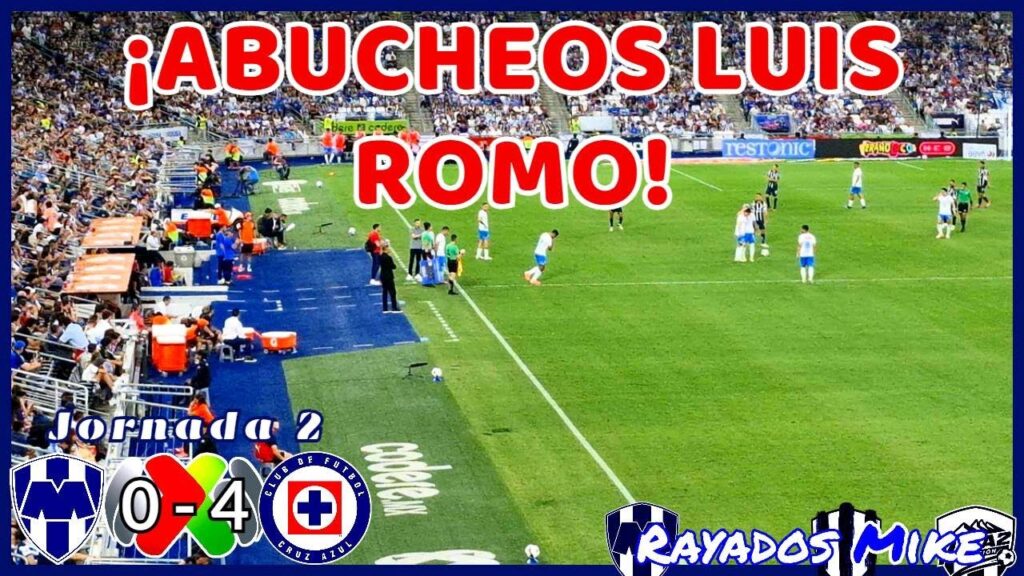 ¡ABUCHEOS LUIS ROMO! | MTY 0-4 Cruz Azul Jornada 2 Liga MX Ap 2024 | Rayados Mike