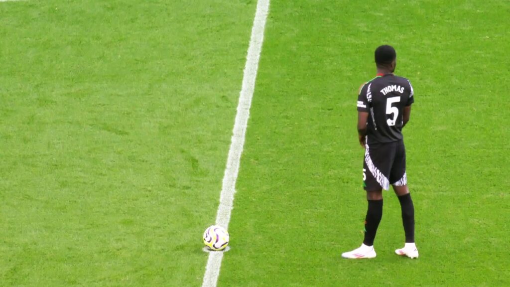 Thomas Partey vs Aston Villa ||Epl Away 2024/25