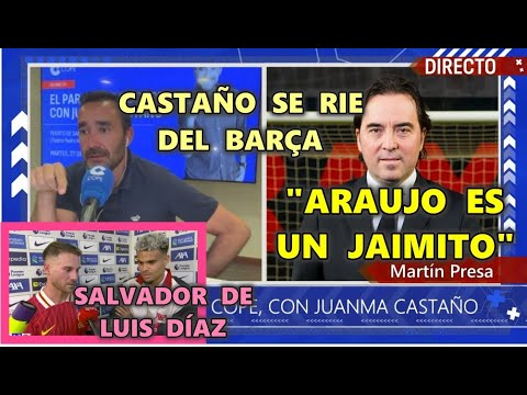 JUANMA CASTAÑO CORTA A MARTÍN PRESA tras ZASCA y PALO ARAUJO | MAC ALLISTER TRADUCTOR LUIS DÍAZ
